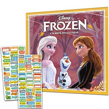 ファンタジースプリングス　非売品　カレンダー　ディズニー　2025 アナ雪 Amazon.co.jp: ディズニー アナと雪の女王 カレンダー 2025年